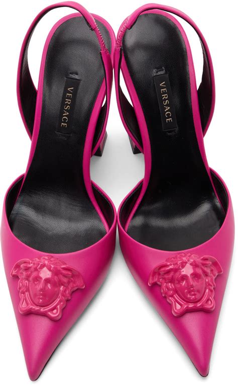 versace schonen|versace pink shoes.